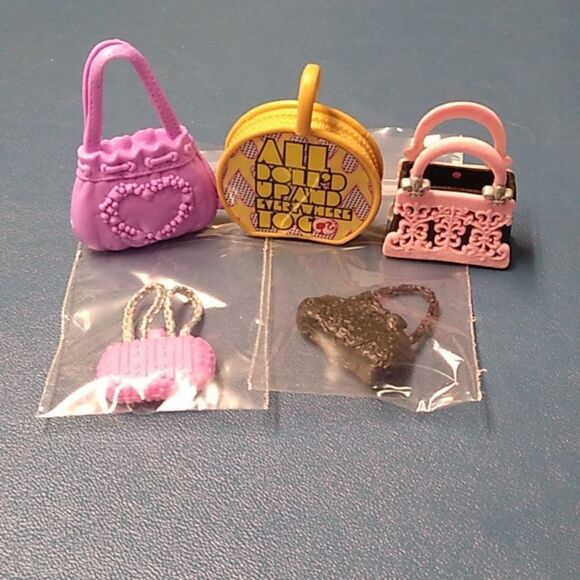 Colorful Barbie Doll Bag's Accessories - Picture 1 of 6